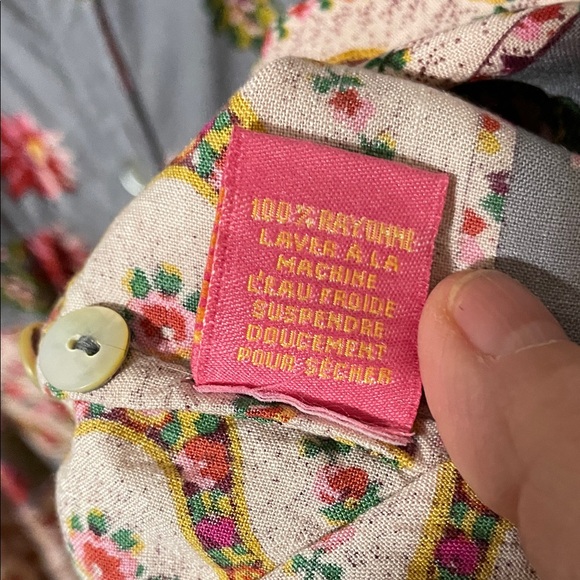 April Cornell Fleur Tunic Size W2/4X - Picture 9 of 13